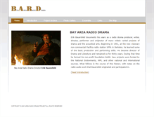 Tablet Screenshot of bardradio.com